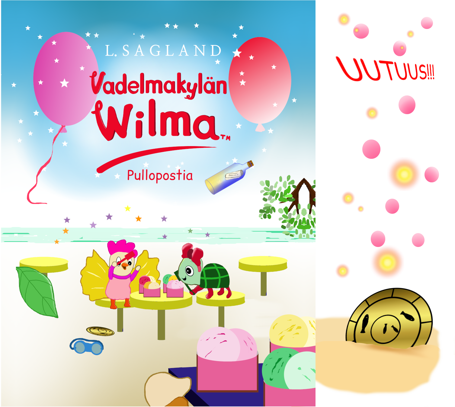 Vadelmakylän Wilma 2 kirjan kansi